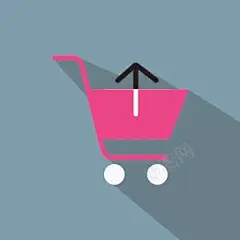 扁平化阴影商务图标