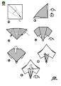 动物折纸—大象的折纸方法图解