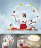 漂亮女厨师高清图片.jpg