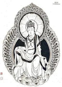 佛教传统神话故事中的天神画集（二）