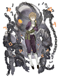 Young Emil，来自 SINoALICE 的法师级角色艺术