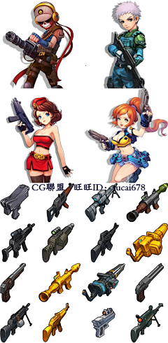 Snowy1119采集到精-武器-军事Q版