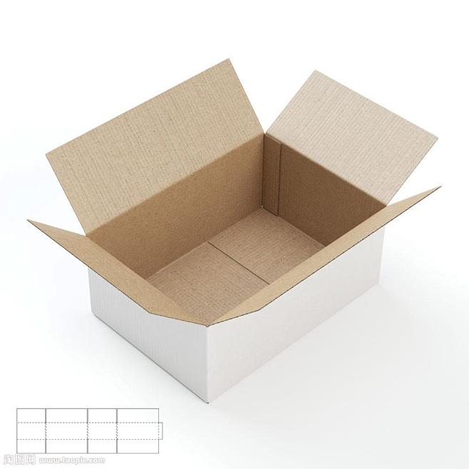包装盒效果图与钢刀线