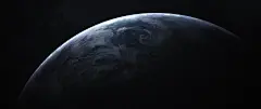 General 2560x1080 Earth space shadow