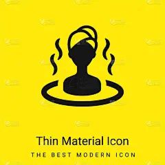 洗浴最低亮黄色物质图标