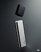 INTECH® Power Bank : A power bank battery pack concept, in which there are 2 batteries. One is a large 25000mAh, Qualcomm quickcharge, shockproof power supply. The other is a smaller, more portable, 5000mAh battery. The two are magnetically bound and, whe