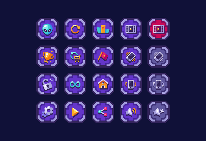 flat design game ILL...