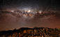 壮丽宏伟的银河风景桌面壁纸 1920x1200