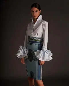 实拍女装（时尚，复古）
