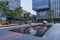 两只葱采集到Landscape｜产业园景观｜商办住景观