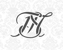 TY--LY采集到婚礼logo