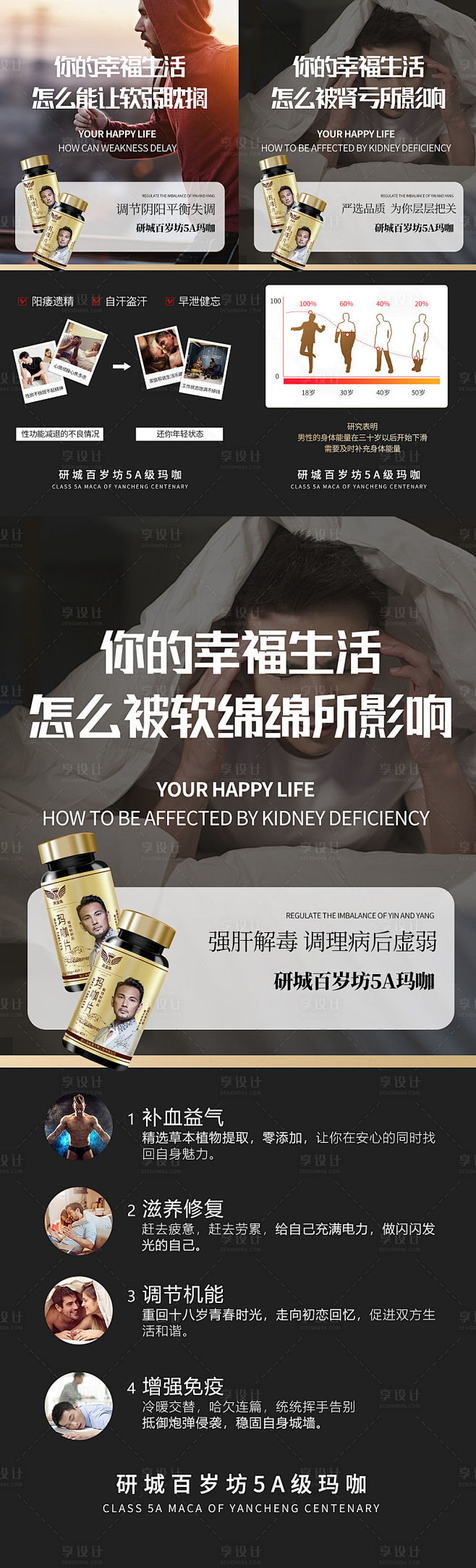 玛咖养生宣传海报-源文件分享-ywjfx...