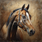 191_onion1223_Portrait_of_an_horse_brown_background_painted_in_oil__a5066064-899f-476f-aae3-721d1bf7daf4_2-黑图