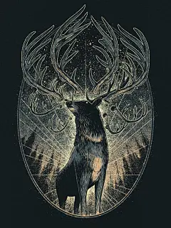 狼插画设计 cg插画壁纸 ps商业广告插画作品 插画图片 手绘风格绘画艺术 国外插画设计欣赏 儿童卡通插画教程 illustations 漫画 