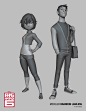 Gogo and Tadashi, Brandon Lawless : Disney's Big Hero 6. 2D design by Jin Kim and Shiyoon Kim.