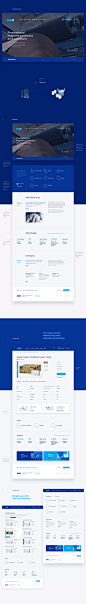 Paper manufacturer website on Behance