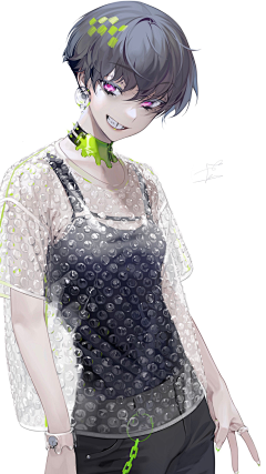 触小柒采集到插画