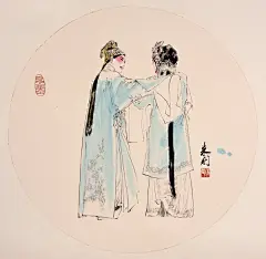 漫游牡丹亭2016中国戏曲人物画年展