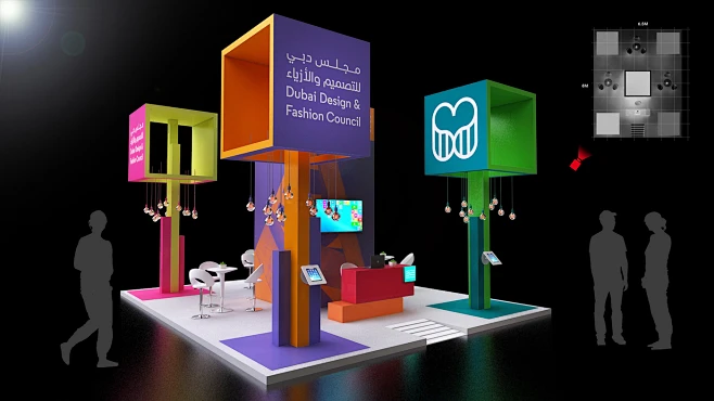 DDFC STAND DESIGN-花瓣网