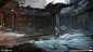 God of War - Stone Mason Surface, Lucas Sparks : This is some of the work I've done on my time on God of War for PS4. This area is the area that leads into Stonemason and some of the places you can travel on top of the ice. 

Was responsible for: Modeling