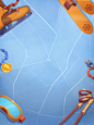Top-Down Game Background Set (5)