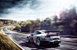 Porsche 911 RSR Nordschleife : CGI generated Porsche 911 RSR on Nürburgring Nordschleife. Background photos by Sean Klingelhoefer