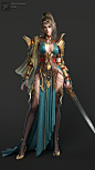 Royal knight（CAFAIC毕业作品）模型 - 角色/人物/生物 - 作品模型 - CG模型网