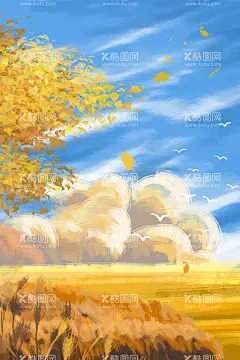  温馨唯美秋季场景图片  - 源文件下载【酷图网】意境,唯美,梦幻,创意,插画,手绘,梦境,小清新海报,卡通插画,古风,温馨,文艺范,文艺海报,手绘风,浪漫,治愈系,可爱,温暖,安逸,舒适,梦中世界,森系,淡雅,文艺风,中国风,放飞梦想,小清新,元素,韵味,国潮,玄关画,装饰画,秋景,秋季,秋天,秋季温馨,唯美枫叶,枫叶,黄色枫叶,秋季插画,