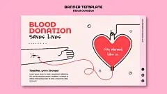创意手绘献血日捐赠血液输血爱心公益宣传插画海报展板ps设计素材-淘宝网