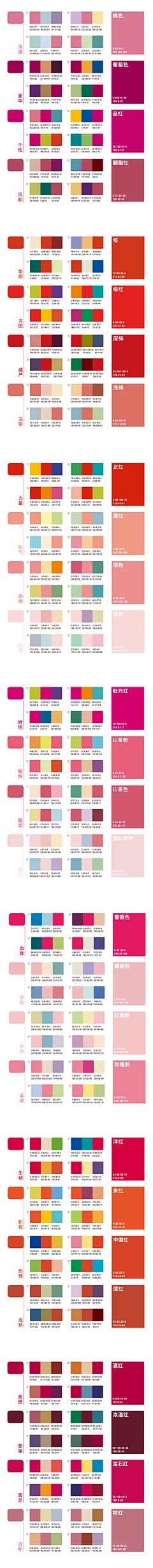 叮叮当当~~采集到配色参考