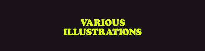 VARIOUS ILLUSTRATION...