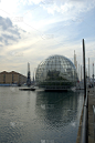生物圈2号,网格球顶,建筑结构,球体,建筑外部,垂直画幅,海港,科学实验,环境,图像
