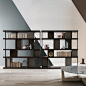 Poltrona Frau JOBS Bookcase Bücherregal | CASA.DE