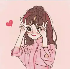 原创马克笔米粒家的小画手绘头像定制Q版情侣头像卡通人物微信婚-淘宝网