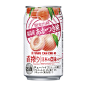 タカラCANチューハイ　直搾り　日本の農園から　＜福島産あかつき桃＞ - 食＠新製品 - 『新製品』から食の今と明日を見る！