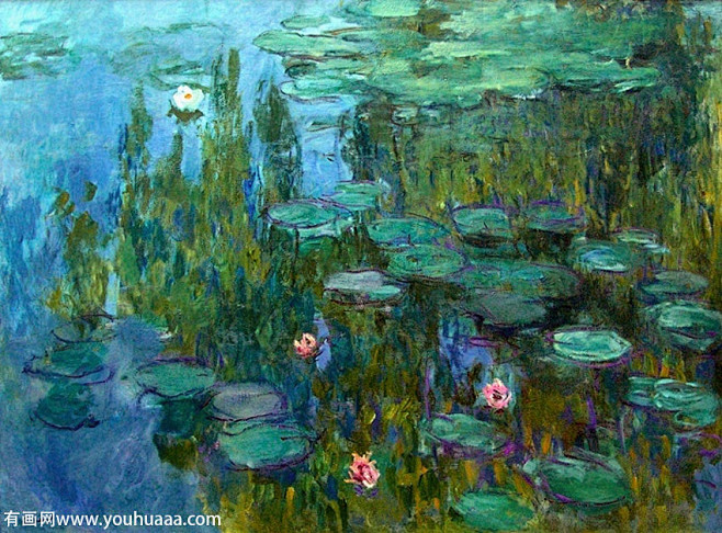 印象主义法国克劳德莫奈睡莲seerosen