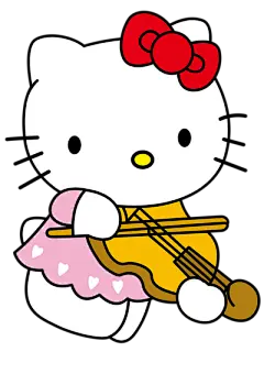 【米图网-52mitu.com】hellokitty 插画 手绘 动漫 可爱 卡通 动物 猫hellokitty