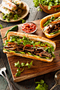 Photograph Vietnamese Pork Banh Mi Sandwich by Brent Hofacker on 500px