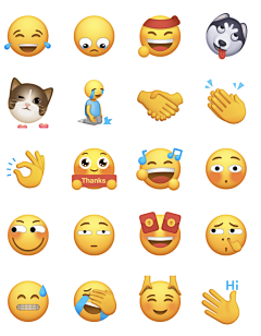 瑚丫采集到emoji表情包