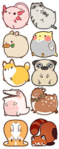 Fat Animal Acrylic Charms~! by Rebecca and Damien Bakels-Murphy — Kickstarter