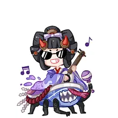 #阴阳师手游#  给官微推送画的表情包③，字去掉了方便大家自由发挥。表情包以及自用头像允许，搬运请注明来源。不允许商用。这次更新完让我攒攒图。。。大家如果急着看新的可以去阴阳师手游微信公众号看推送