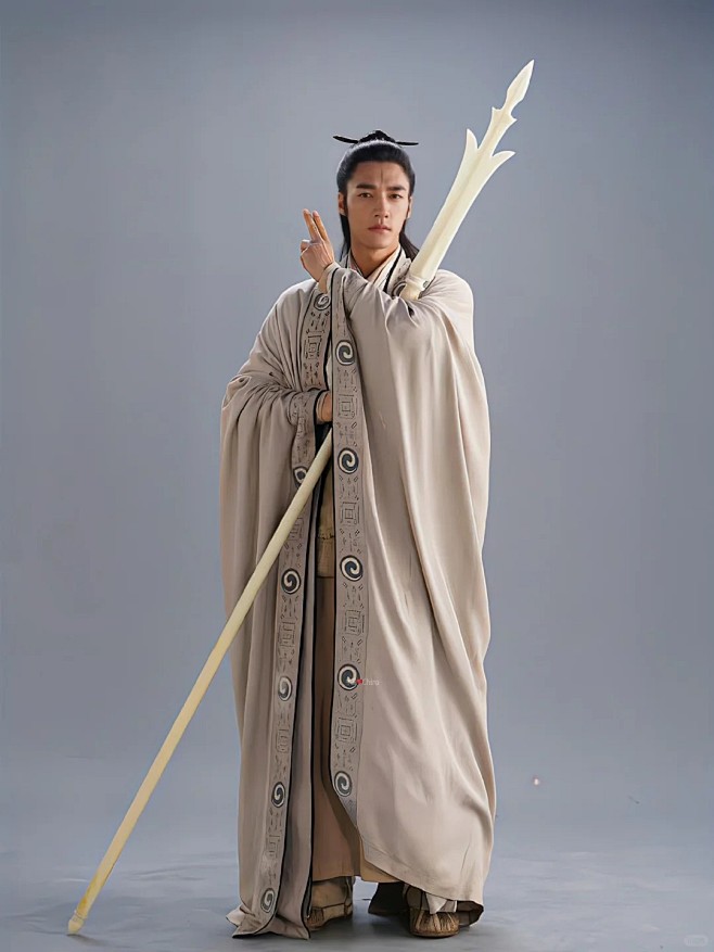 仙风道骨！道德经不白抄｜封神第一部·杨戬_1_古装剧头饰服饰研究所_来自小红书网页版