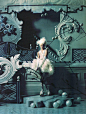 China White | Sasha Pivovarova by Tim Walker | Fashion Gone Rogue: The Latest in Editorials and Campaigns