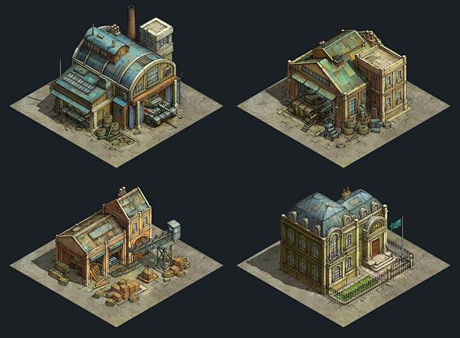 Viking Town Concept,...