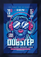 DubStep and Hip-hop Battle Party Flyer on Behance