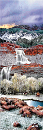 Rimrock Waterfall - Colorado