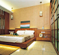 推拉门日式元素的代表，日式卧室装修效果图