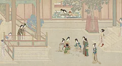 古风免抠元素古代人物画像