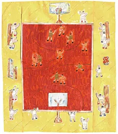 插画 | 行业顶尖的插画师在看什么？_Varya : 平时，她用富含童趣的手法绘制涂鸦日记，记录每一天的快乐心情，以一颗童心创作着可爱的世界，让大家在欣赏她作品的同时感到轻松与惬意，在日本深受欢迎。 Mogu：人们总是问我一个问题：“在没有接受正式的艺术…