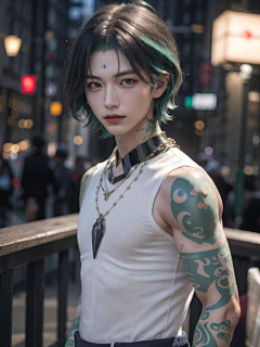 木家二爷采集到人物参考